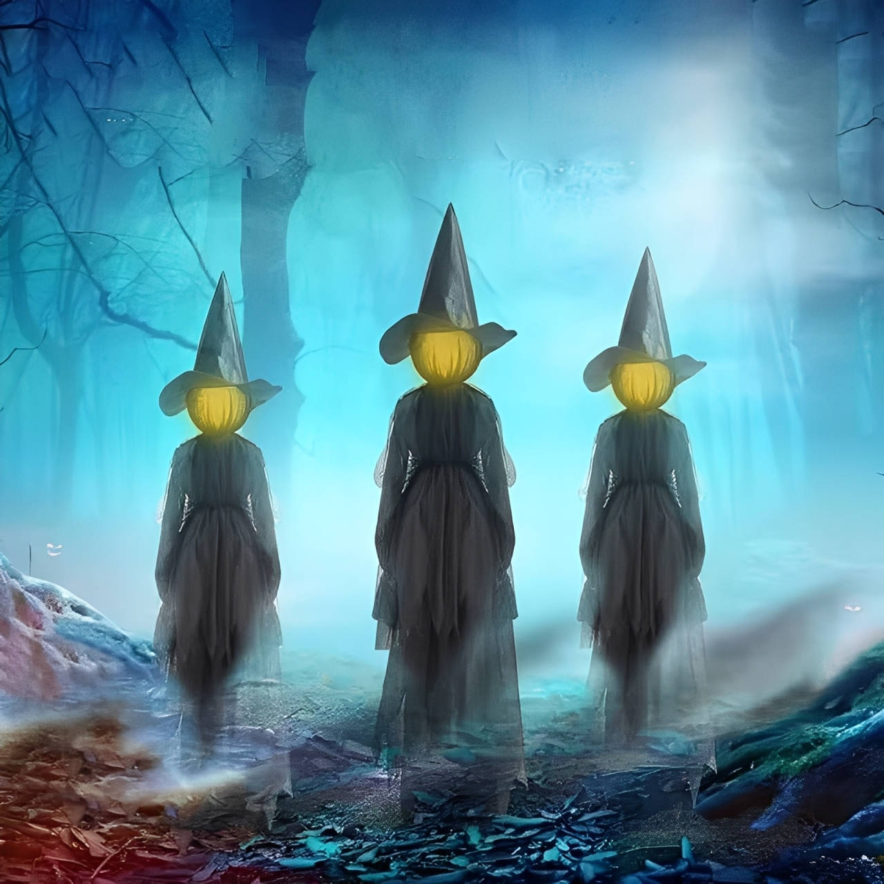 Indoor and Outdoor Halloween Decorations - Sound...