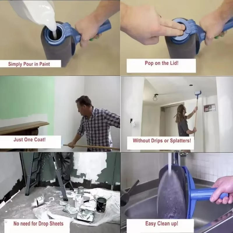 Self priming Paint Brush Roller