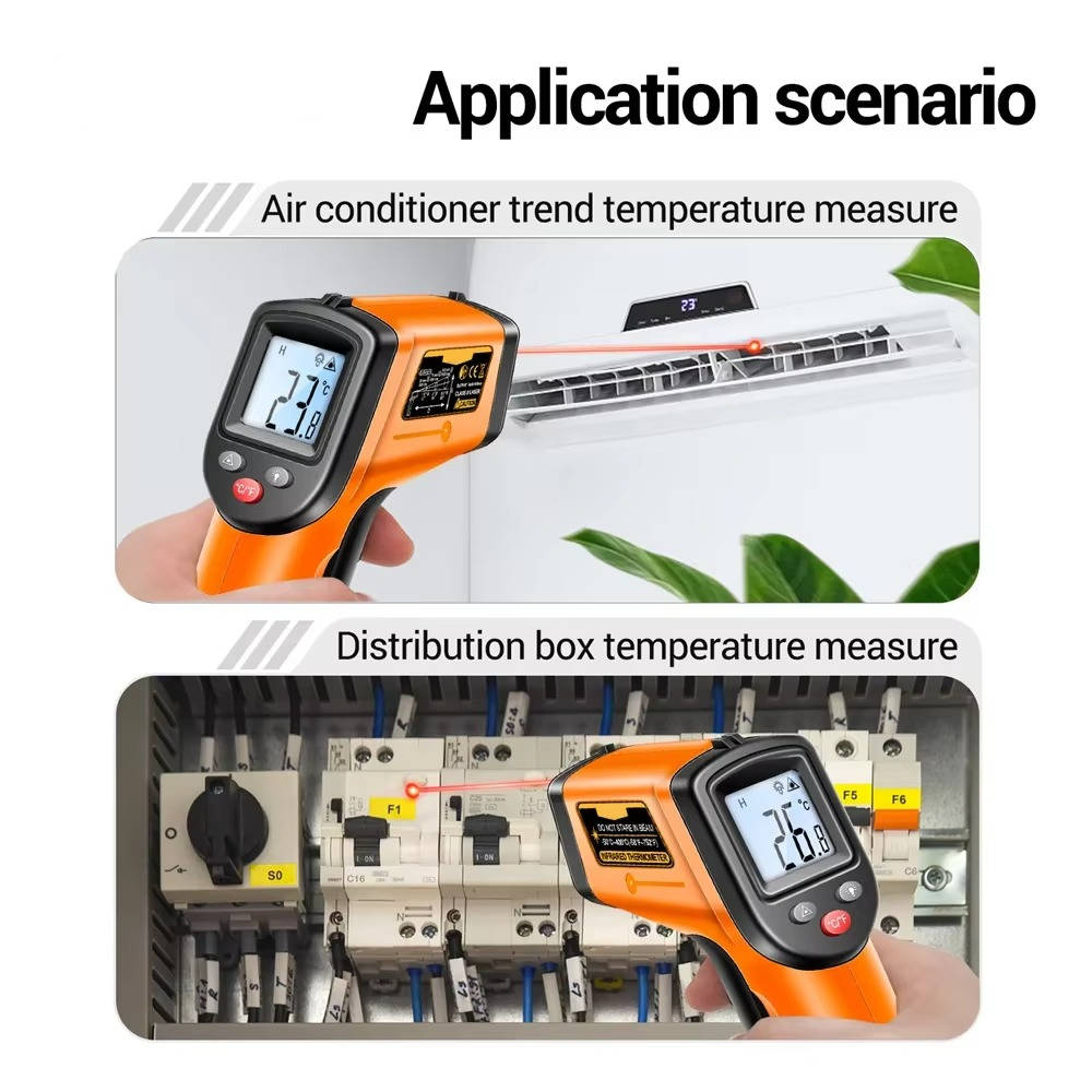 Infrared Laser Thermometer All in One