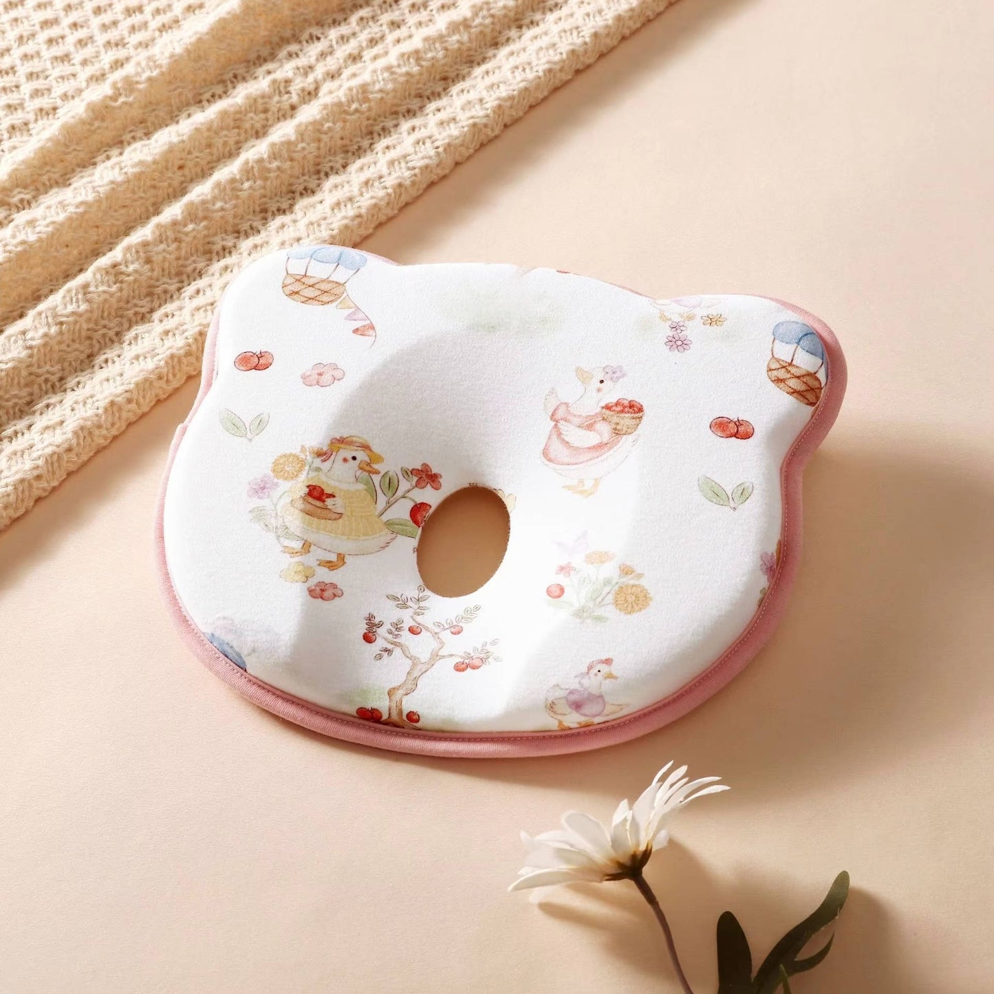 Infant Pillow Prevents Flat Head - Anti-Deviation...