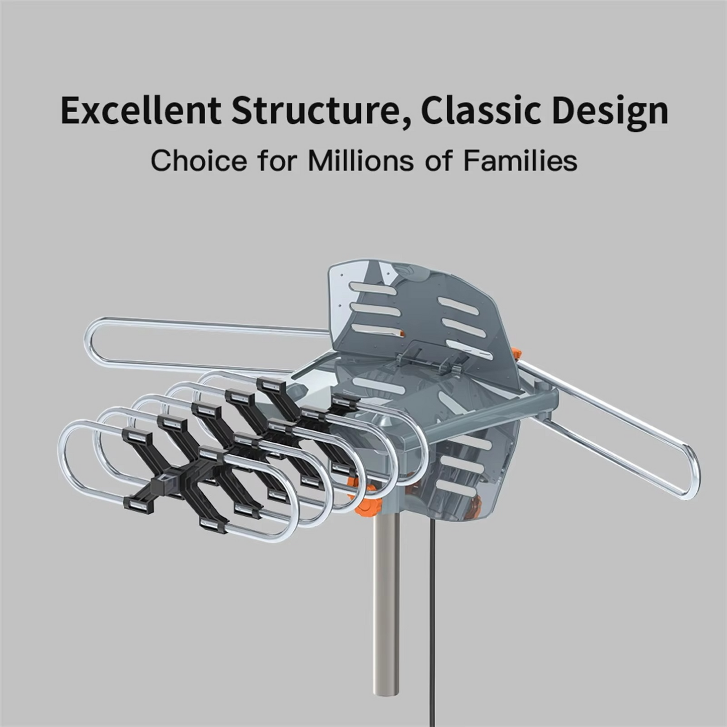 Long Range Digital HD TV Antenna with Full 360...