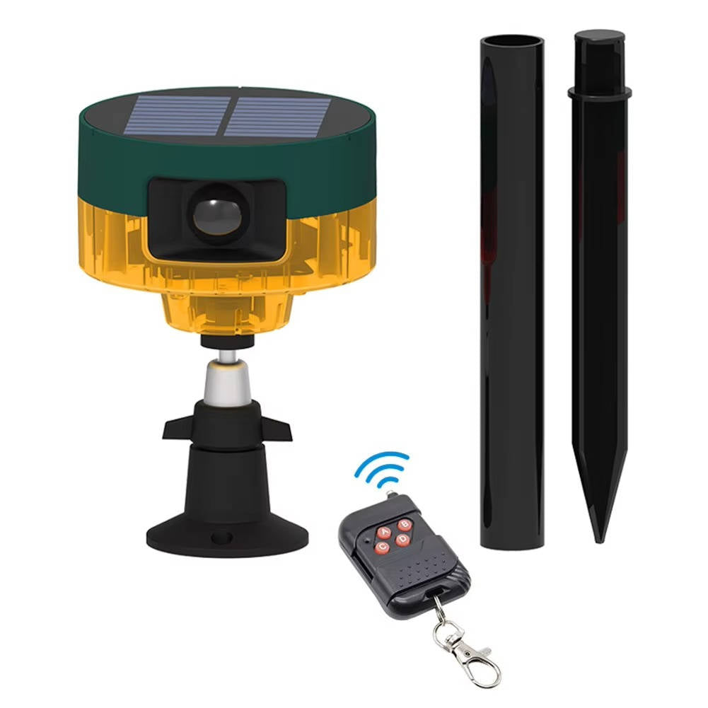 360 Degree Solar Repeller for Pigeon Bird Wild Boar...