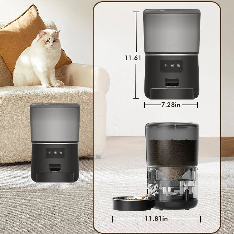 Automatic Smart Pet Feeder for Cats Dogs