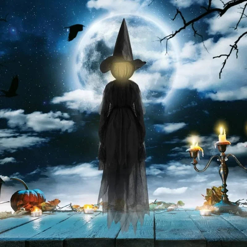Indoor and Outdoor Halloween Decorations - Sound...