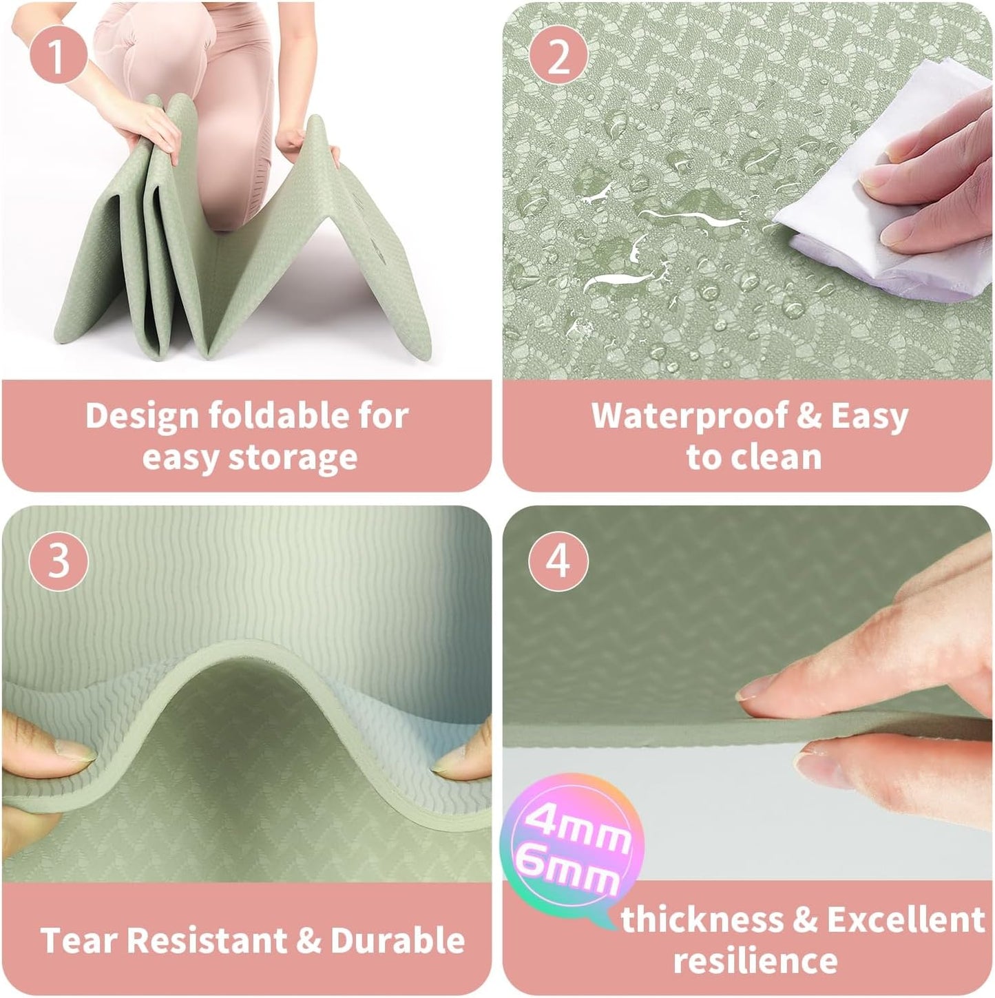 Foldable Yoga Mat