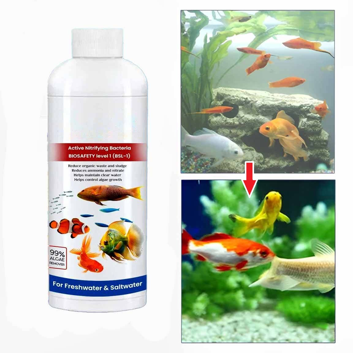 Fish Tank Cleaner Liquid