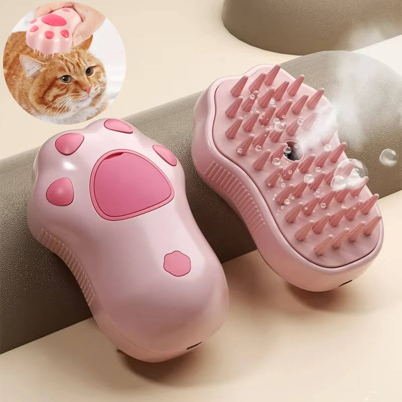Dog Brush with Steam