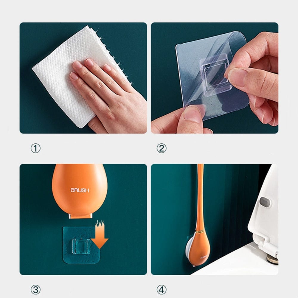 Flexible Silicone Toilet Brush
