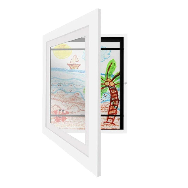Innovative Picture Frame for up to 150 Drawings and...