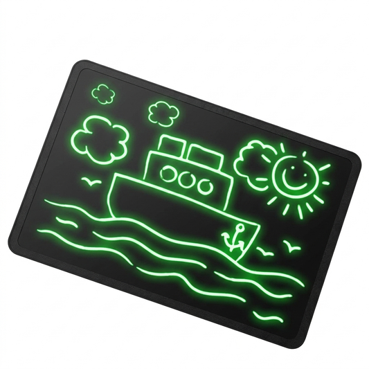 Kids LED light drawing pad product photo