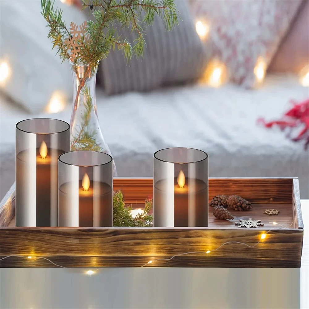Realistic Flameless Candles With Remote