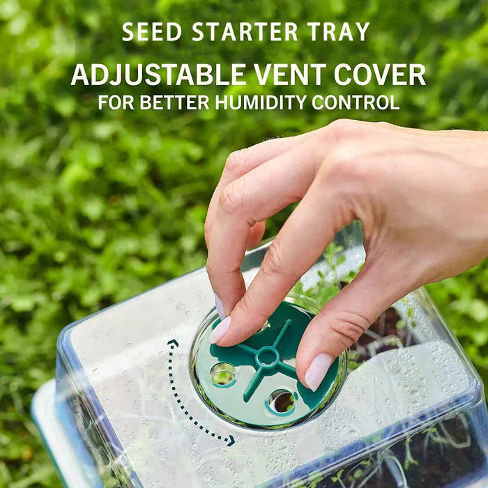 Household Nursery Pot with Lamp - Plant Seed Starter...