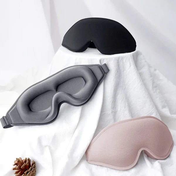3D Sleep Mask Made of Memory Foam