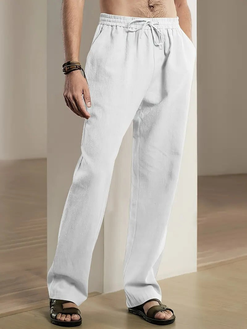 Baggy Linen Pants for Men