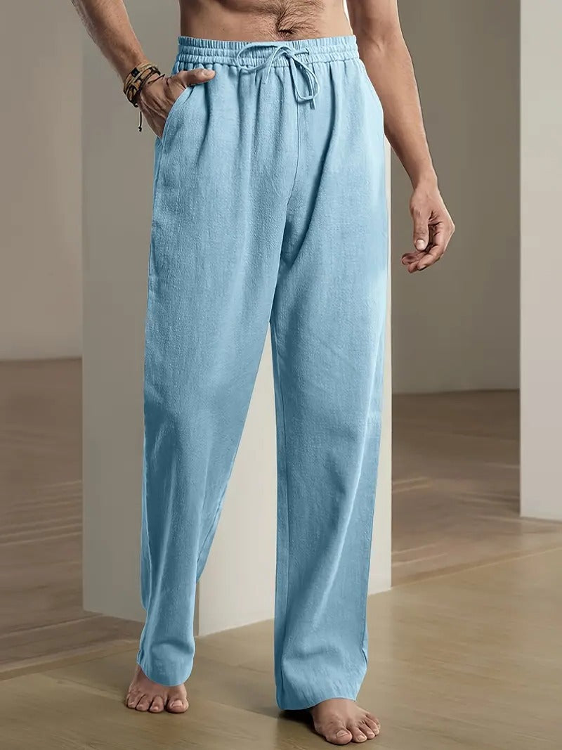 Baggy Linen Pants for Men