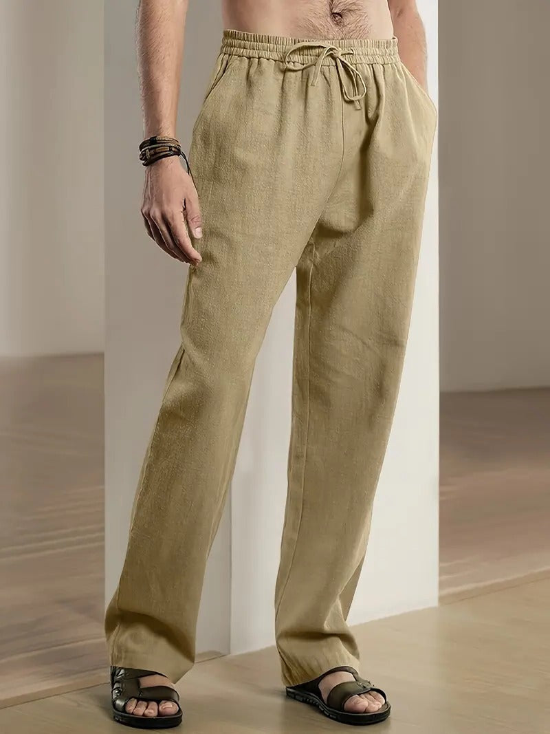 Baggy Linen Pants for Men
