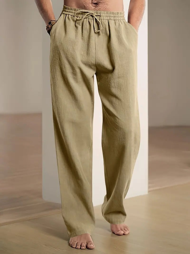 Baggy Linen Pants for Men