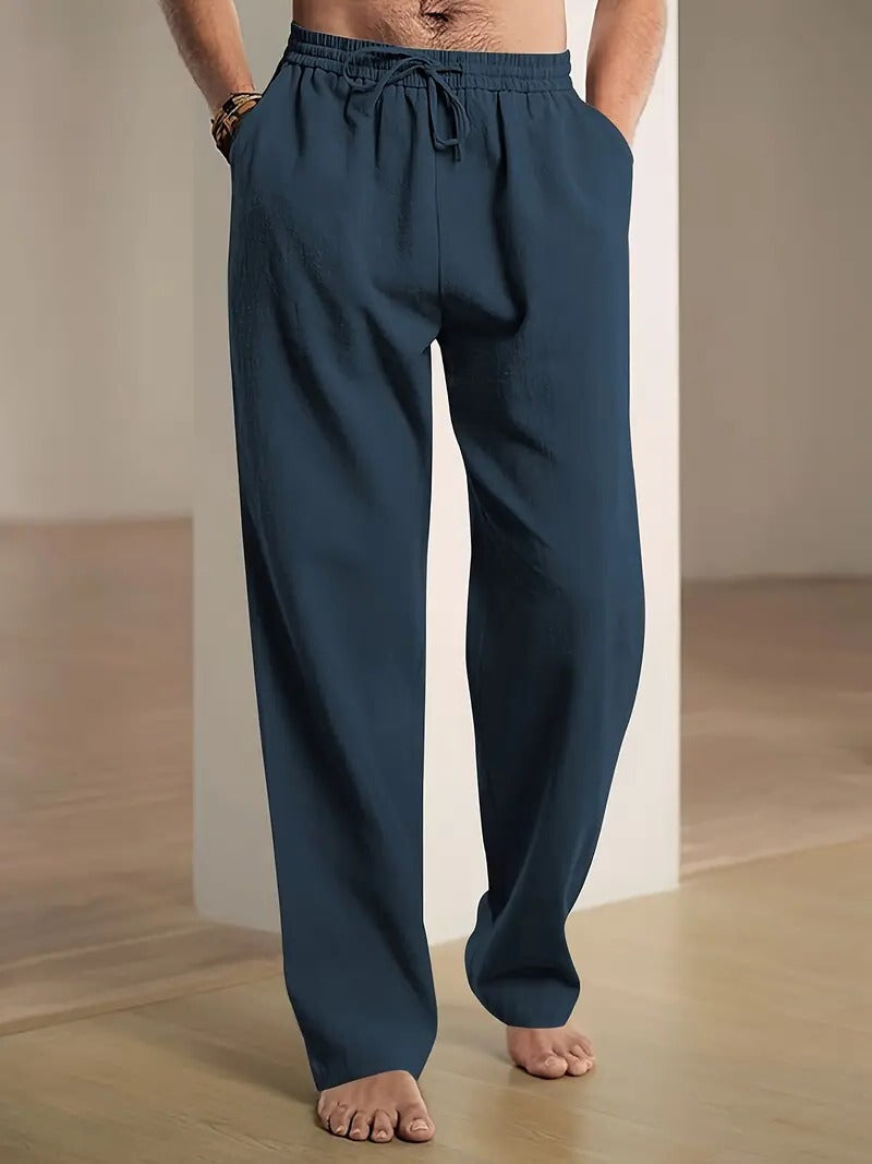Baggy Linen Pants for Men