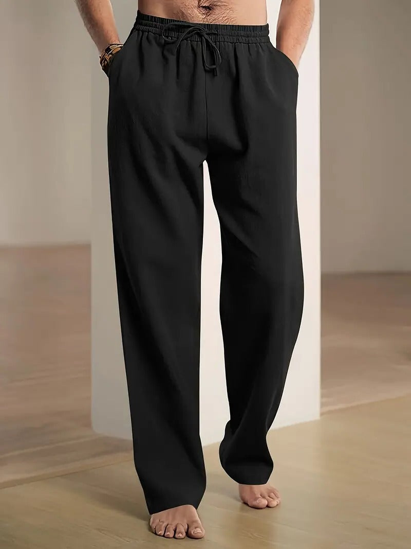 Baggy Linen Pants for Men
