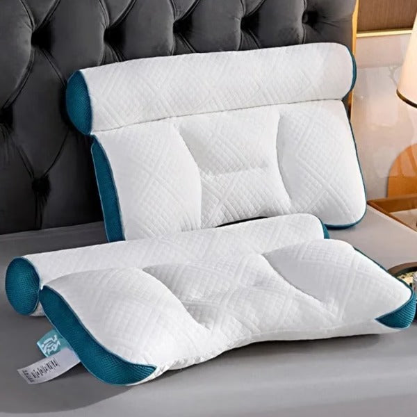 Ergonomic Goose Down Pillow, Cervical Support Comfort...