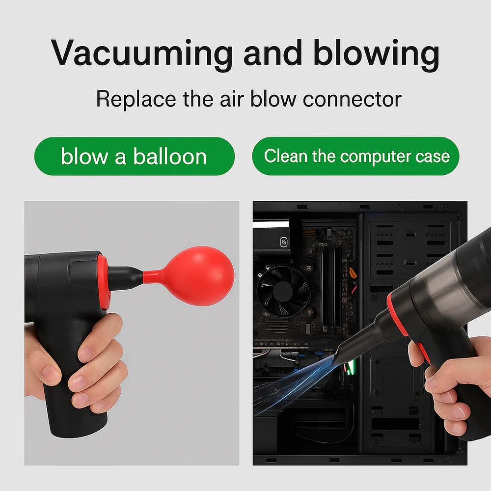 Cordless Car Vacuum Cleaner – 95000Pa Suction...