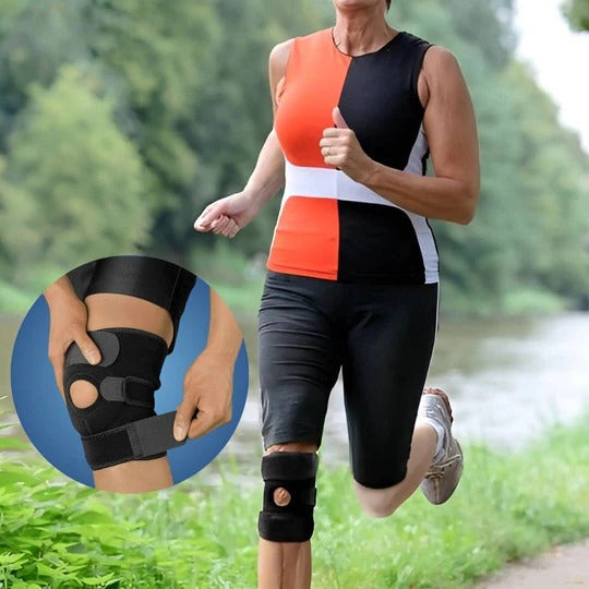 Knee Support with Adjustable Compression | for Pain...