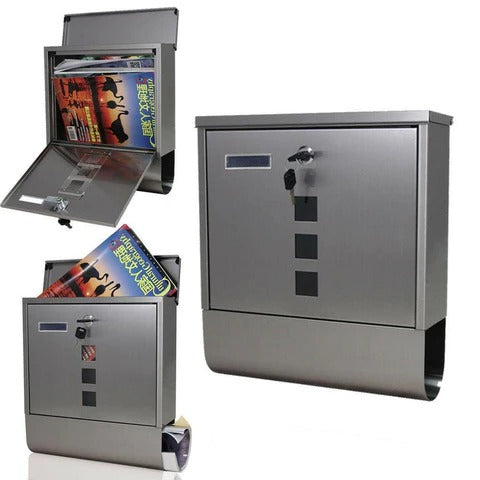 Large Heavy Duty Wall Mounted Vertical Home Metal...