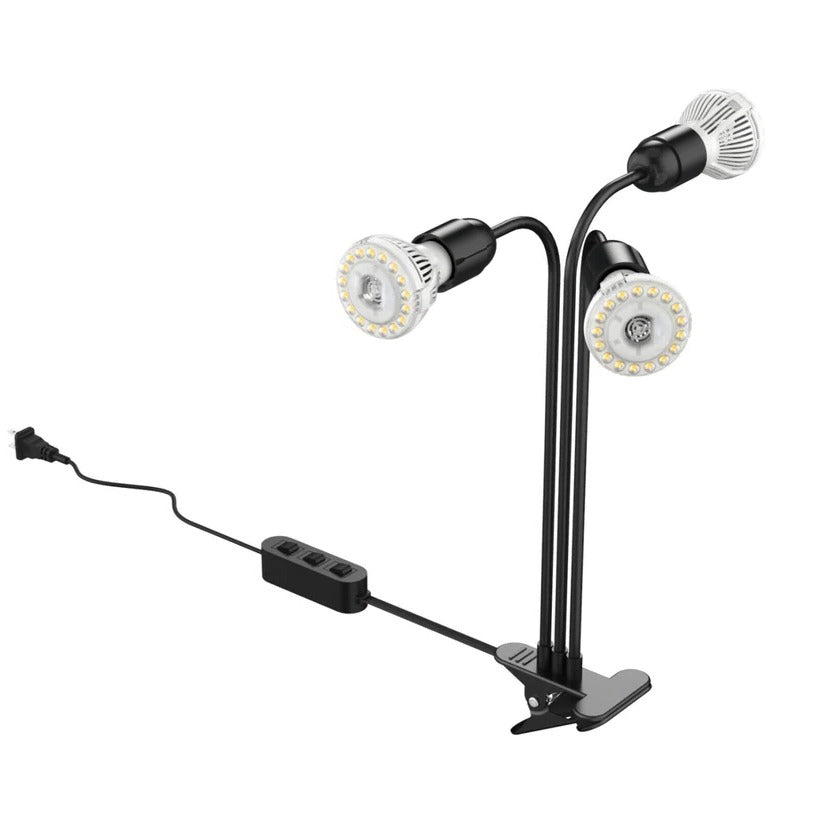 Full Spectrum Gooseneck LED Indoor Greenhouse Plant...