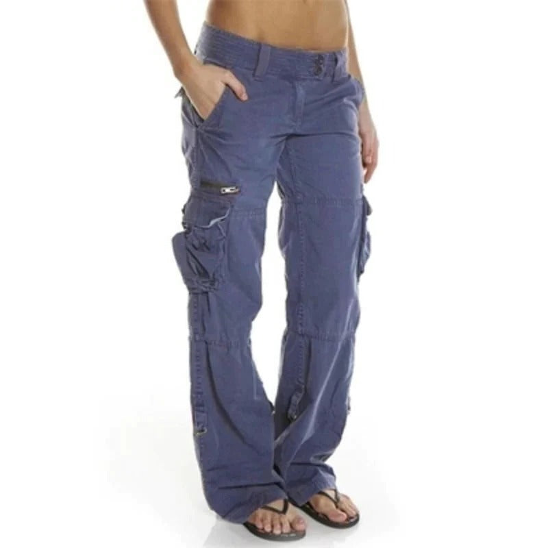 Cargo Pants with Pockets for Women