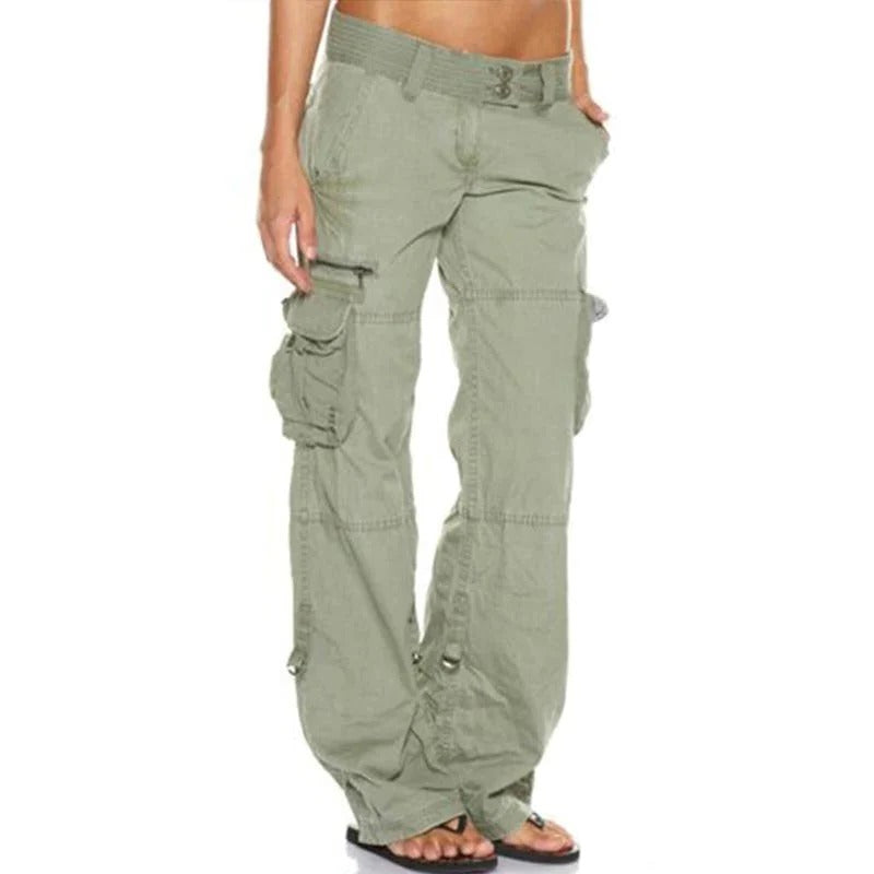 Cargo Pants with Pockets for Women