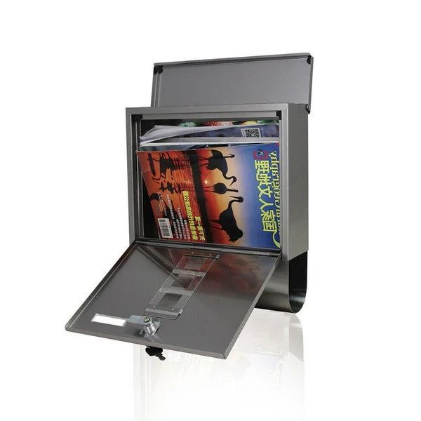 Large Heavy Duty Wall Mounted Vertical Home Metal...