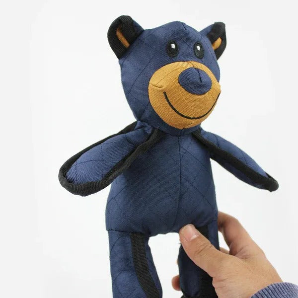 Indestructible & Interactive Bear Dog Toys for Heavy...