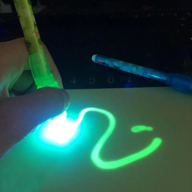 Magic LED Light Drawing Pad for Kids