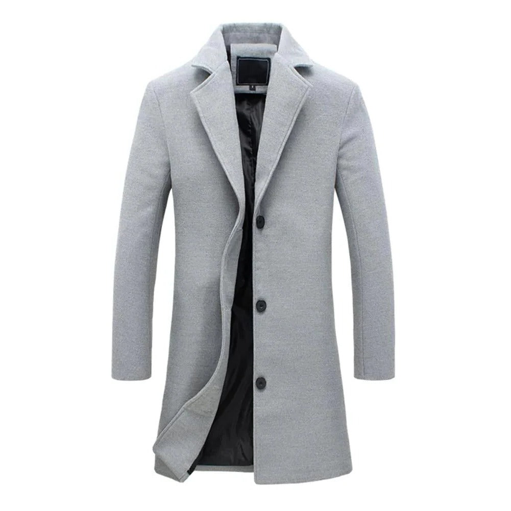 Long Winter Coat for Men
