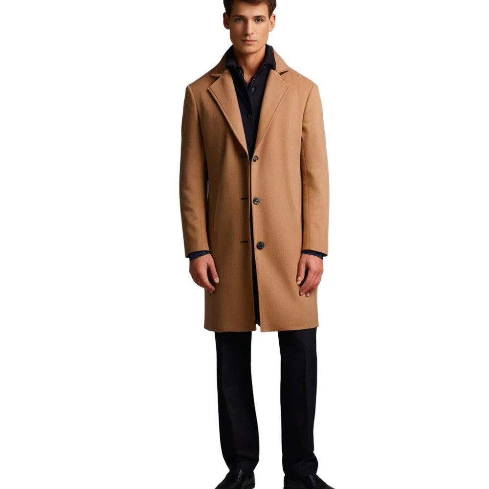 Long Winter Coat for Men