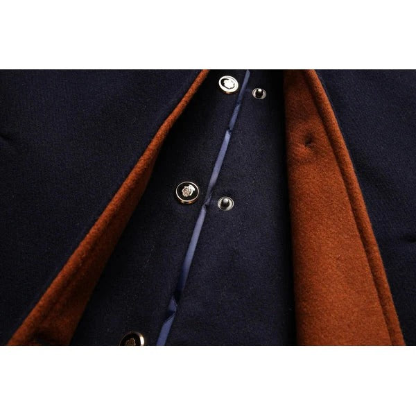 High-Quality Men's Coat Made of Wool