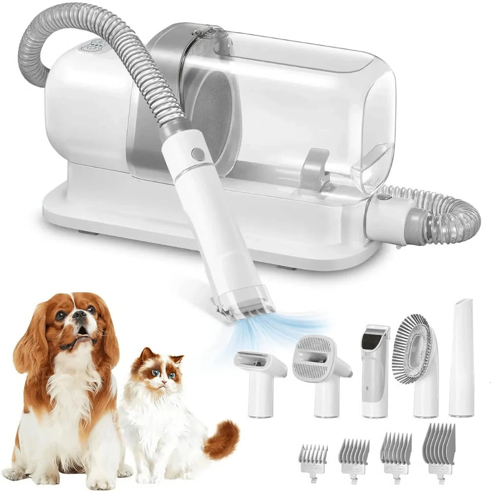 Low-Noise Dog Grooming Vacuum with Full Pet Hair...