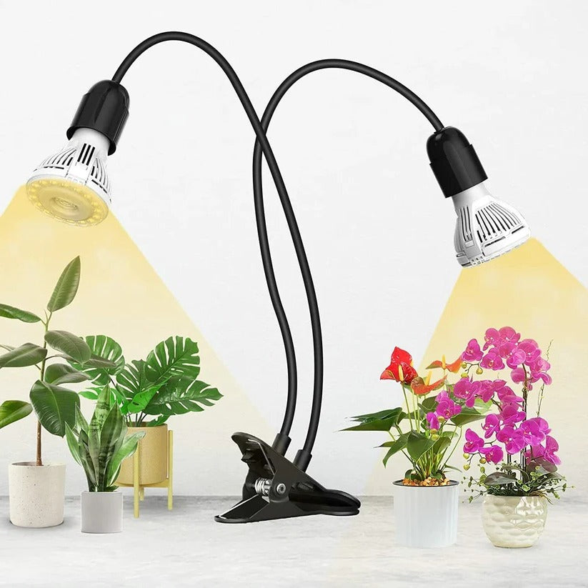 Full Spectrum Gooseneck LED Indoor Greenhouse Plant...