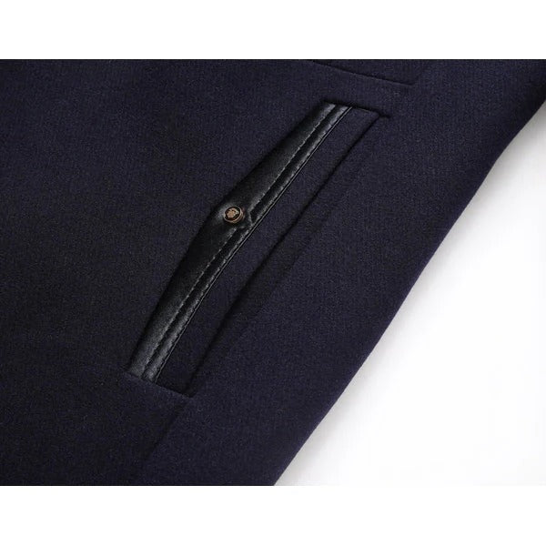 High-Quality Men's Coat Made of Wool