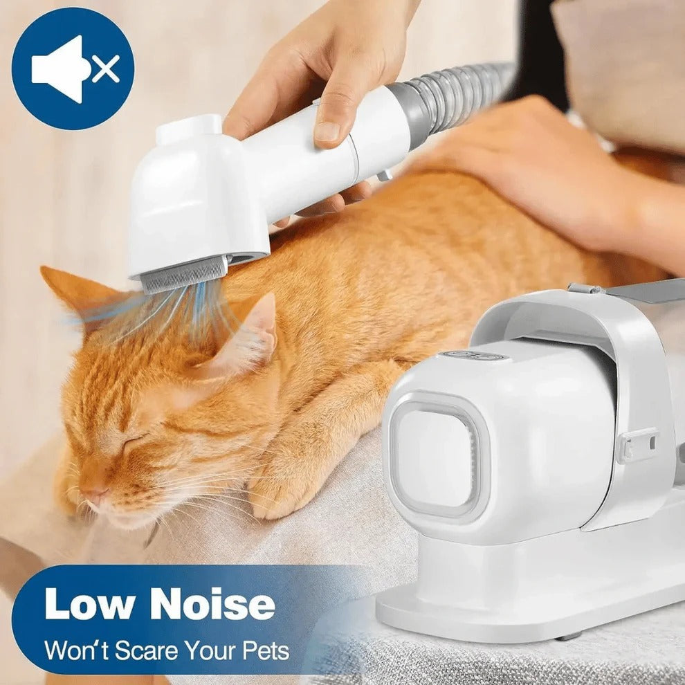 Low-Noise Dog Grooming Vacuum with Full Pet Hair...