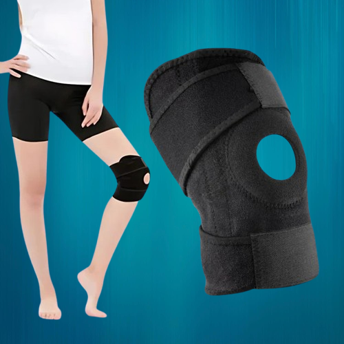 Knee Support with Adjustable Compression | for Pain...