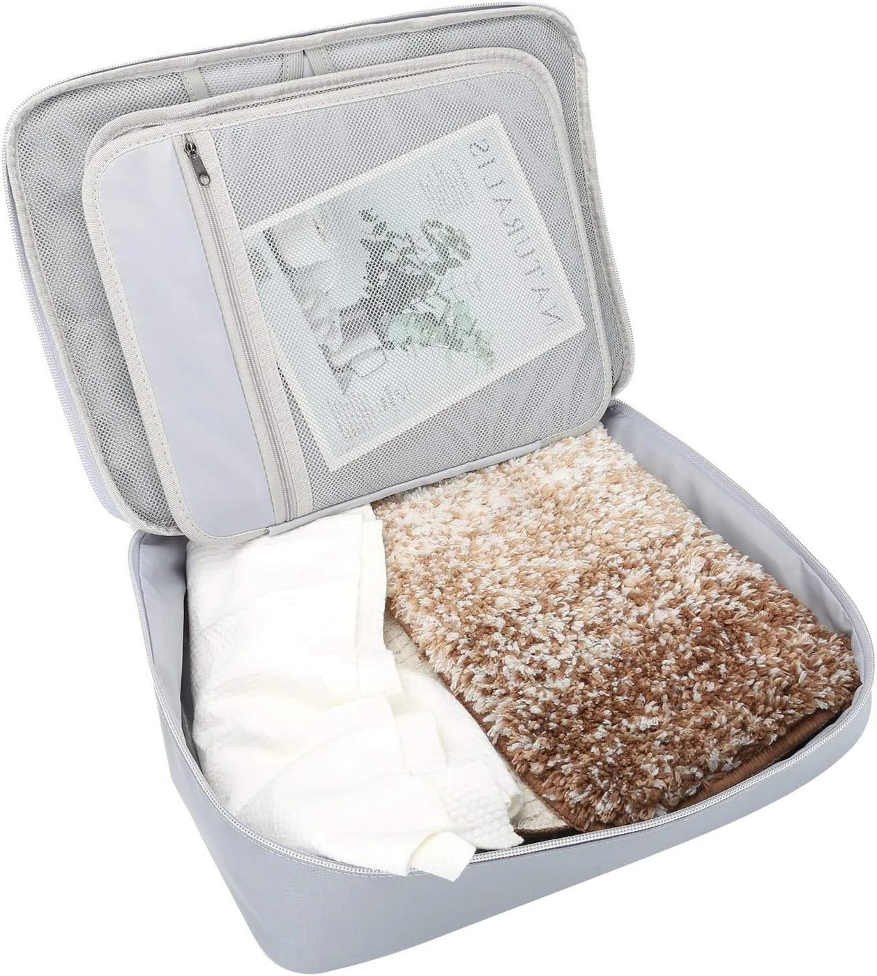Document Organizer - Multi-Layer Safety Bag with Zipper...