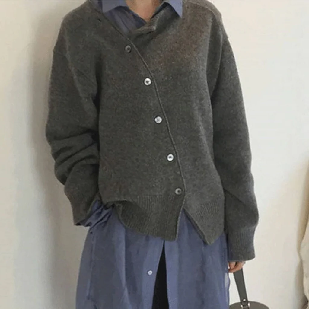 Cashmere Jacket with Button Details