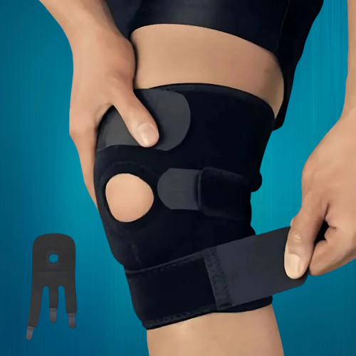 Knee Support with Adjustable Compression | for Pain...
