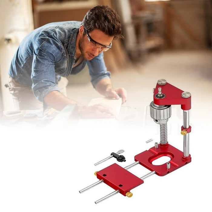 Freely Adjustable Drilling Locator - Woodworking...