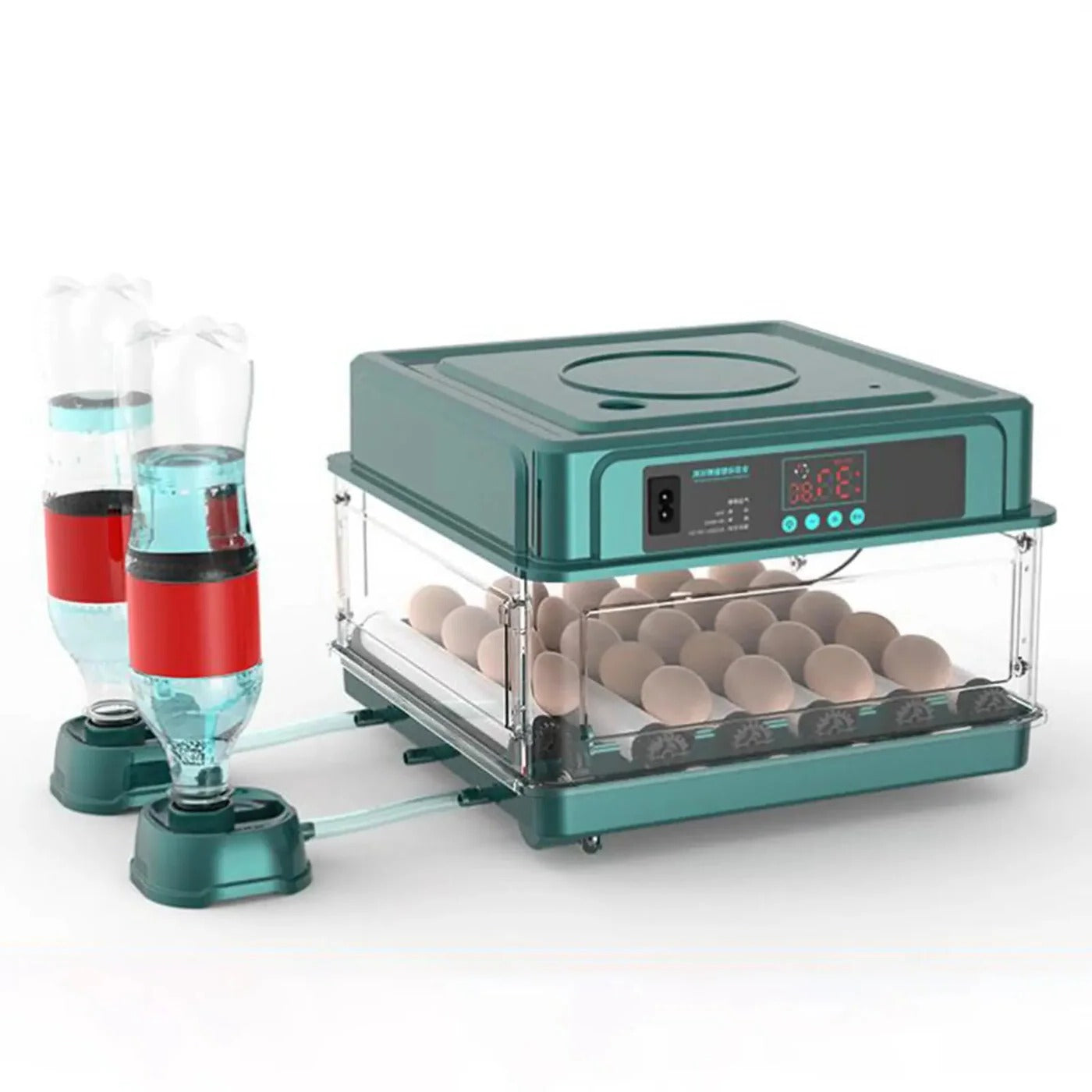 Digital Egg Incubator with Adjustable Tray - EU Plug...