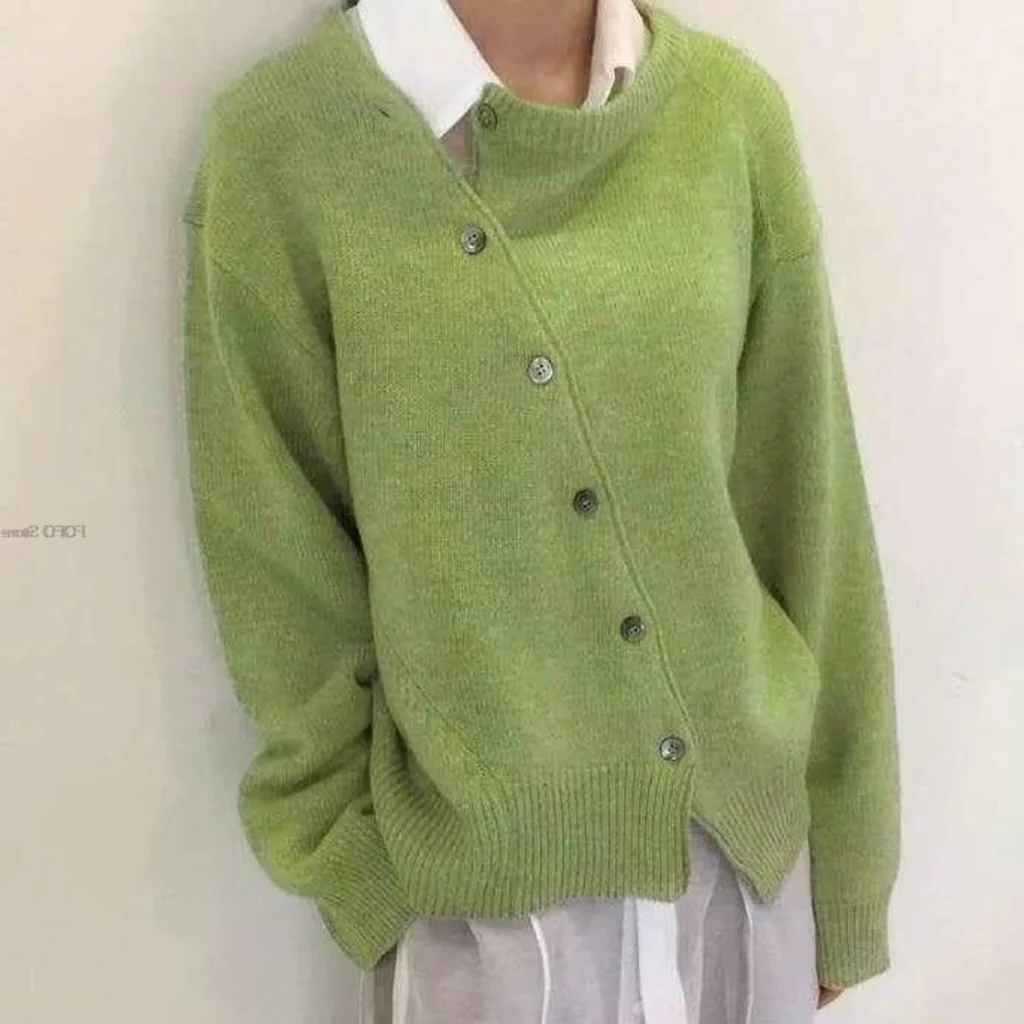 Cashmere Jacket with Button Details