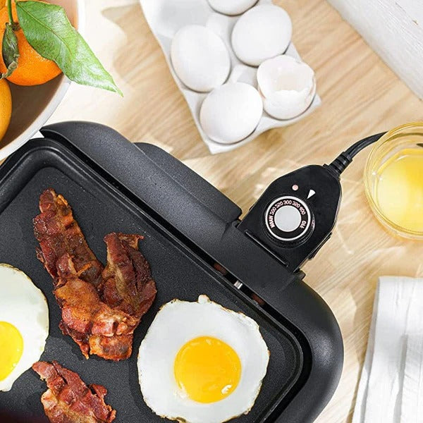 Large Tabletop Home Kitchen Pancake Griddle Maker...