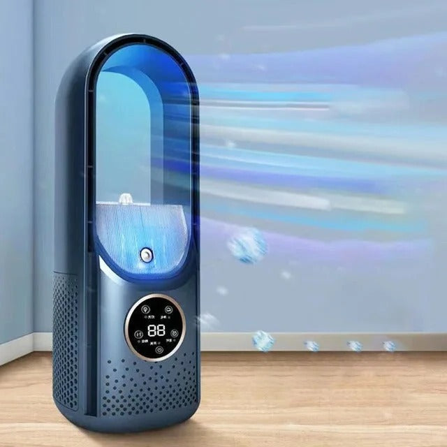 Blade-Free Silent Portable Air Conditioner for Home and...