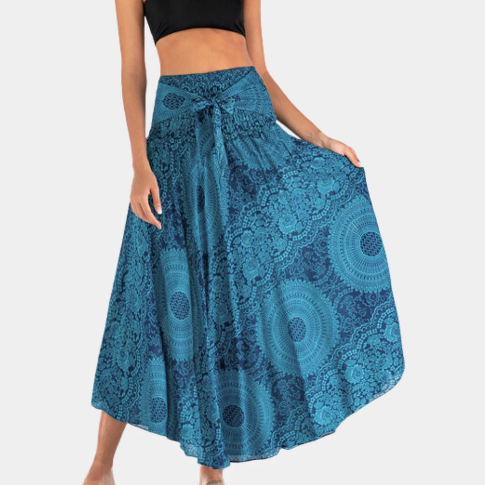 Bohemian Maxi Skirt for Women